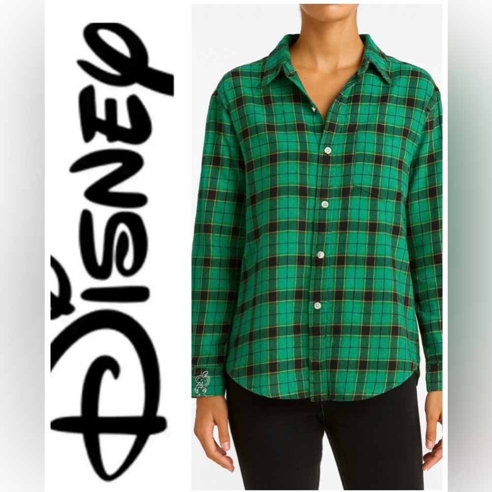- Disney Cakeworthy Ariel flannel shirt - size M